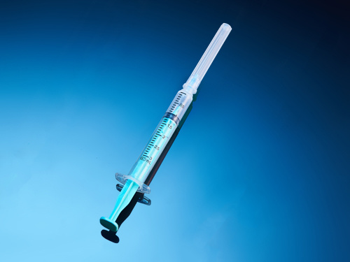 一次性使用防针刺自毁式注射器---3ml